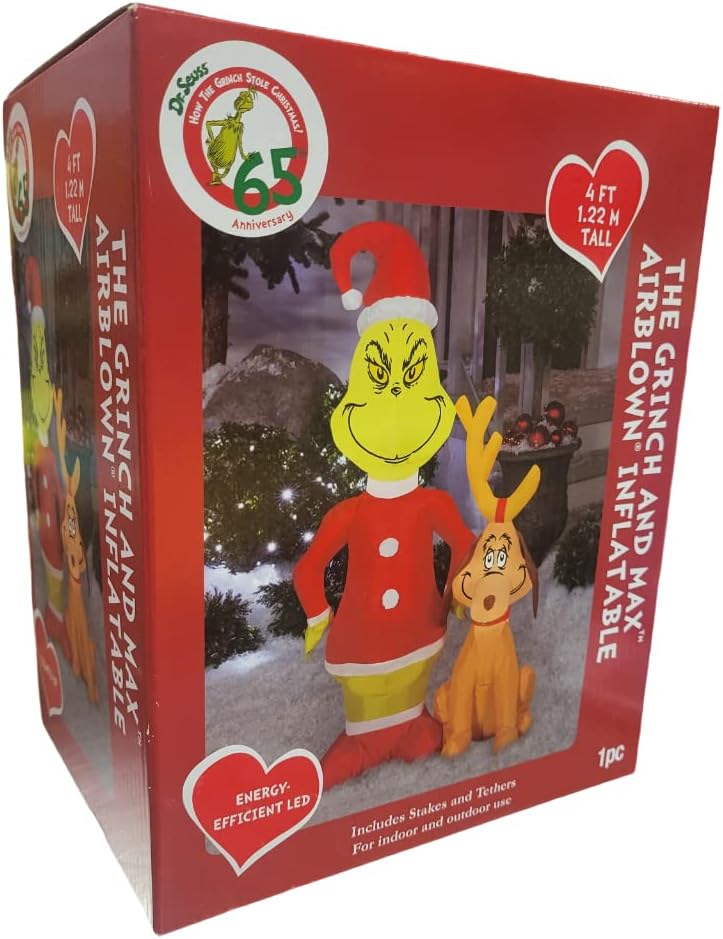 4ft Tall Christmas Inflatable Decoration E936418