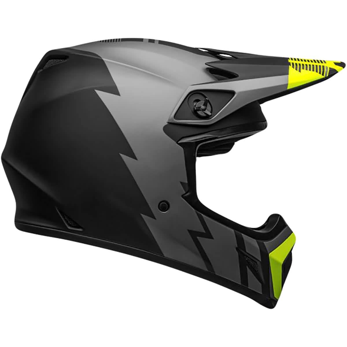 Bell MX-9 MIPS Strike Helmet Infrared/Green/Black M H607