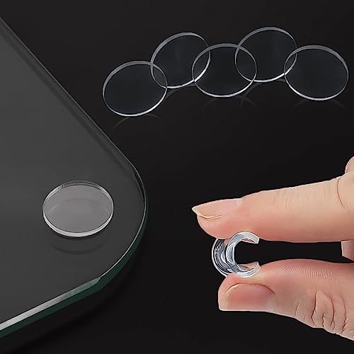 Transparent Non-Adhesive Rubber Pads for Glass Table Top (20 PCS) I270738
