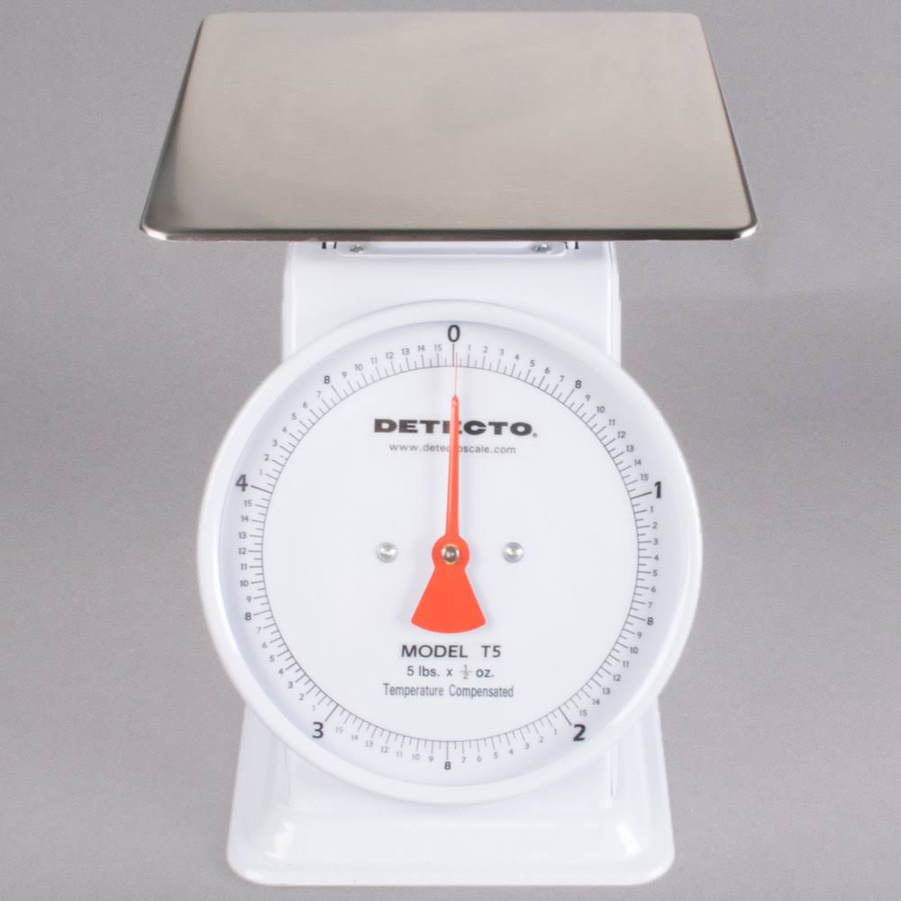 Top Loading Dial Scale 5 lb Capacity I78837