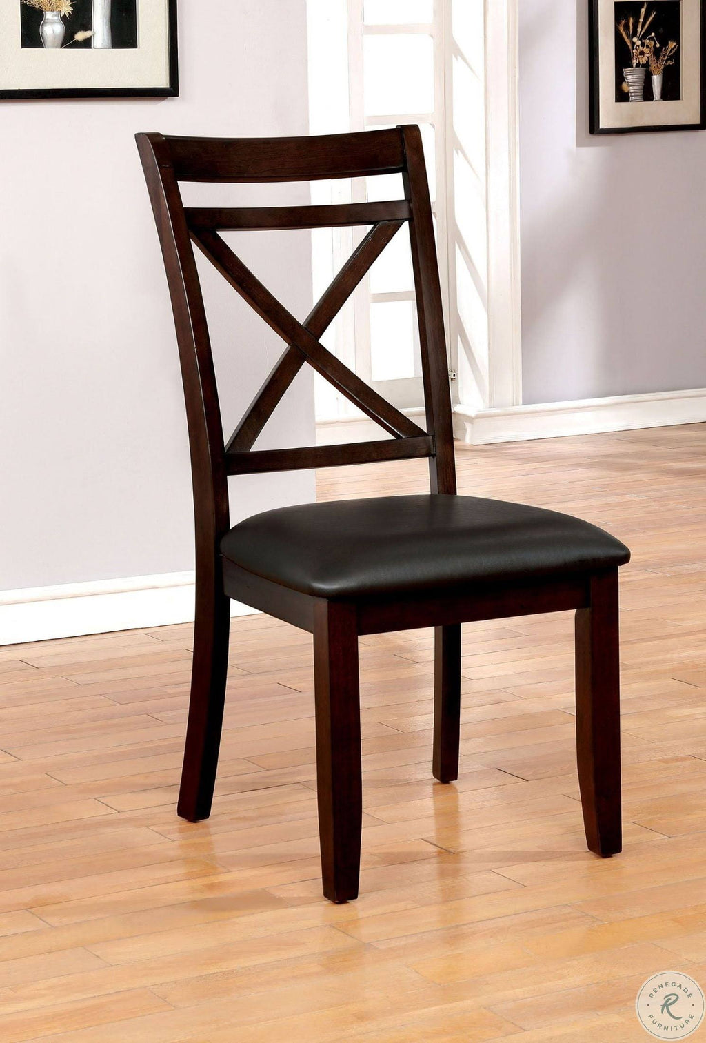 Dark Cherry Side Chair (Set of 2) H51356