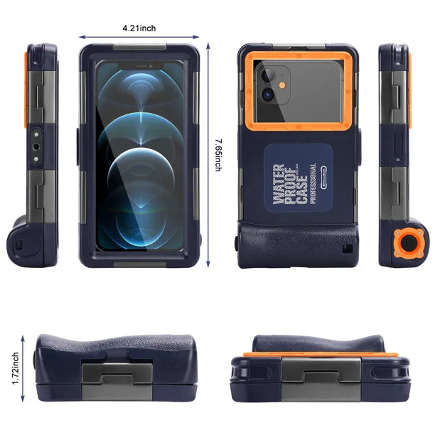 Waterproof Protective Case for Phones Up to 6.9 Inch V6422