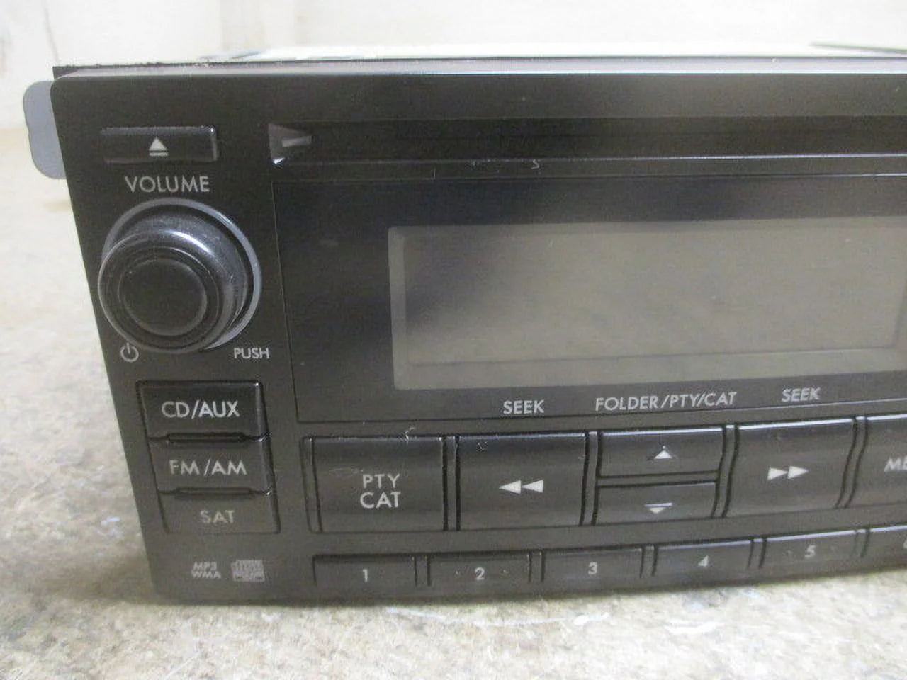 Pre-Owned Subaru Impreza CD MP3 WMA Satellite Player Radio J50876