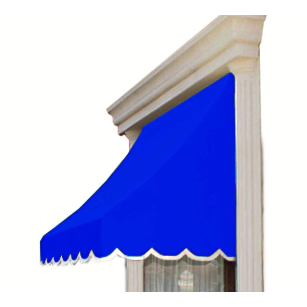 7.38 ft. Wide Bright Blue Window Awning C27370