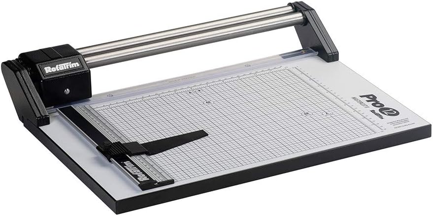 20 Inch Professional Rotary Paper Trimmer with Steel Blades and Stainless Steel Guide Rails N6829