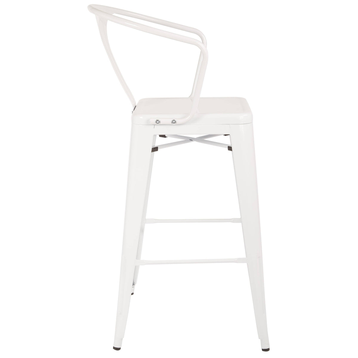 Red Cafe Stool T994