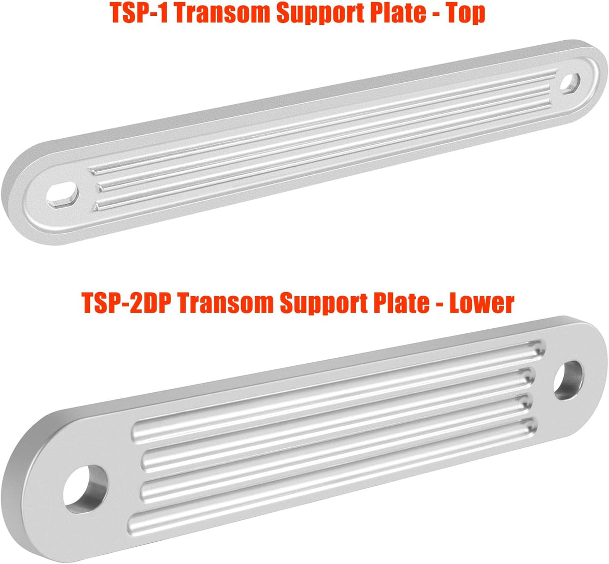 Transom Support Plate for Top Bolt Holes & Transom Support Plate Alt. for Lower Bolt Holes G66441