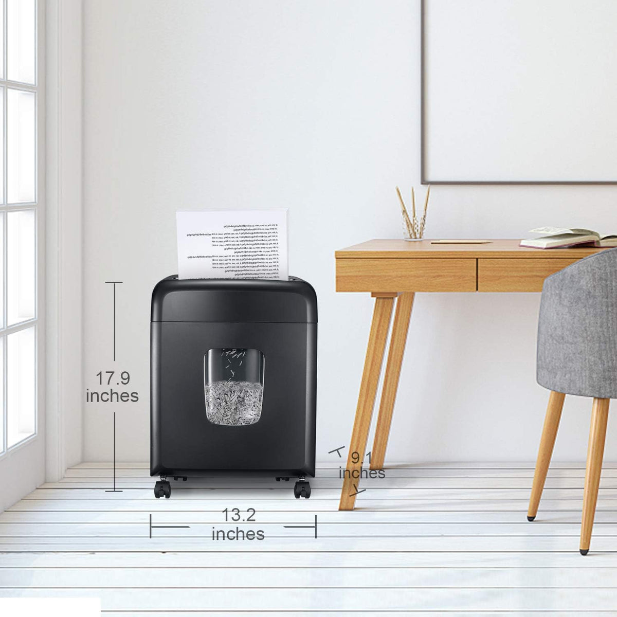 Micro Cut 8 Sheet Paper Shredder, Black, Pack of 2 U2851
