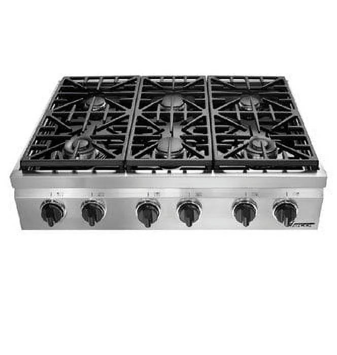 36 in 6 Hob Gas Cooktop Stainless Steel J179961