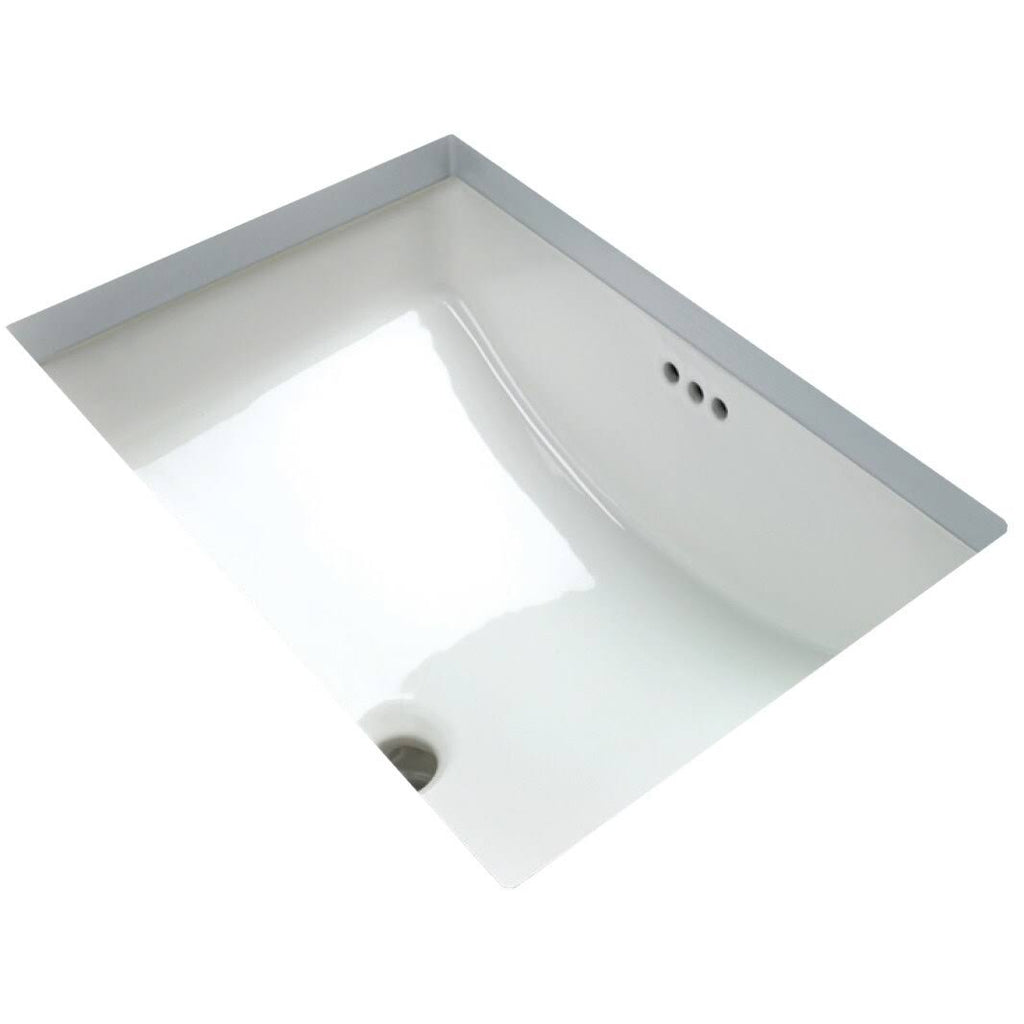 Undermount Bathroom Sink with Overflow U426559
