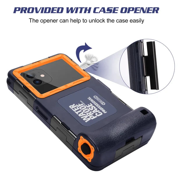 Waterproof Protective Case for Phones Up to 6.9 Inch V6422