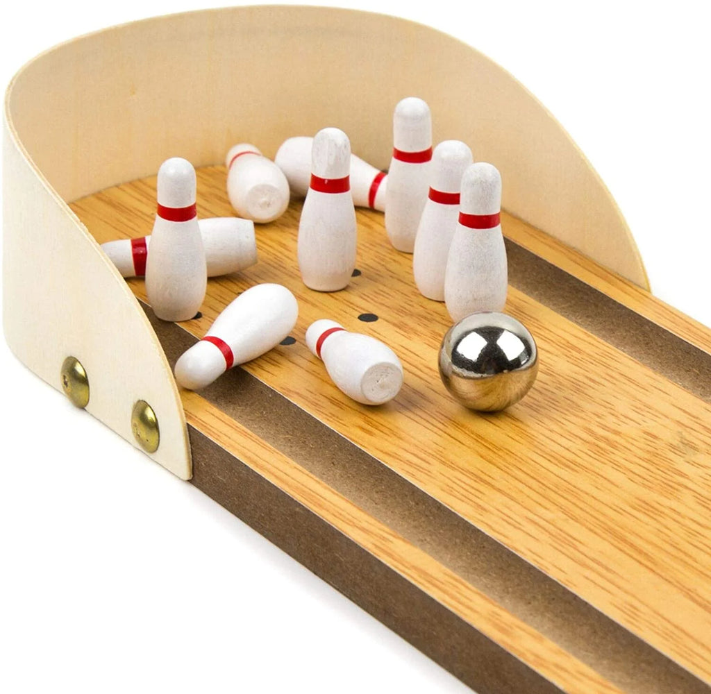 Wooden Mini Bowling Game O9607