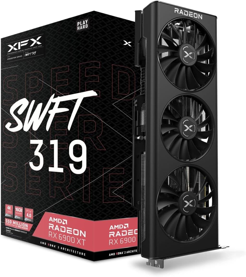 AMD Radeon RX 6900 XT Gaming Graphics Card with 16GB GDDR6 P677075