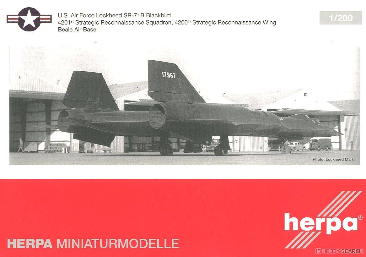 SR-71B 1/200 Aircraft A65156