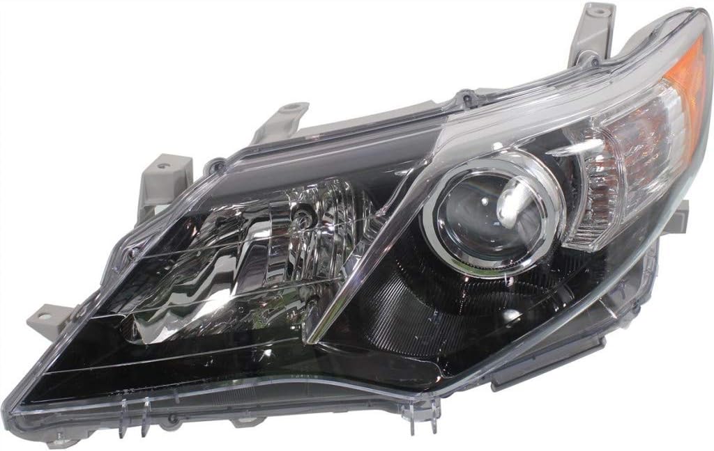 Halogen Headlight Assembly Pair for Toyota Camry 2012-2014 SE/Sport Model B7327