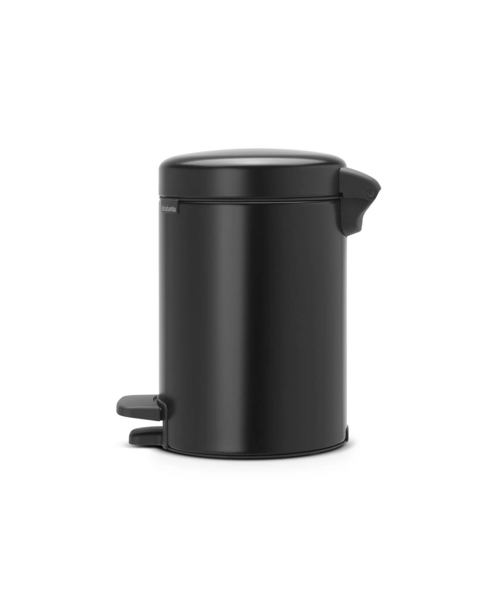 Black 1.3 Gallon Step Trash Can D592882